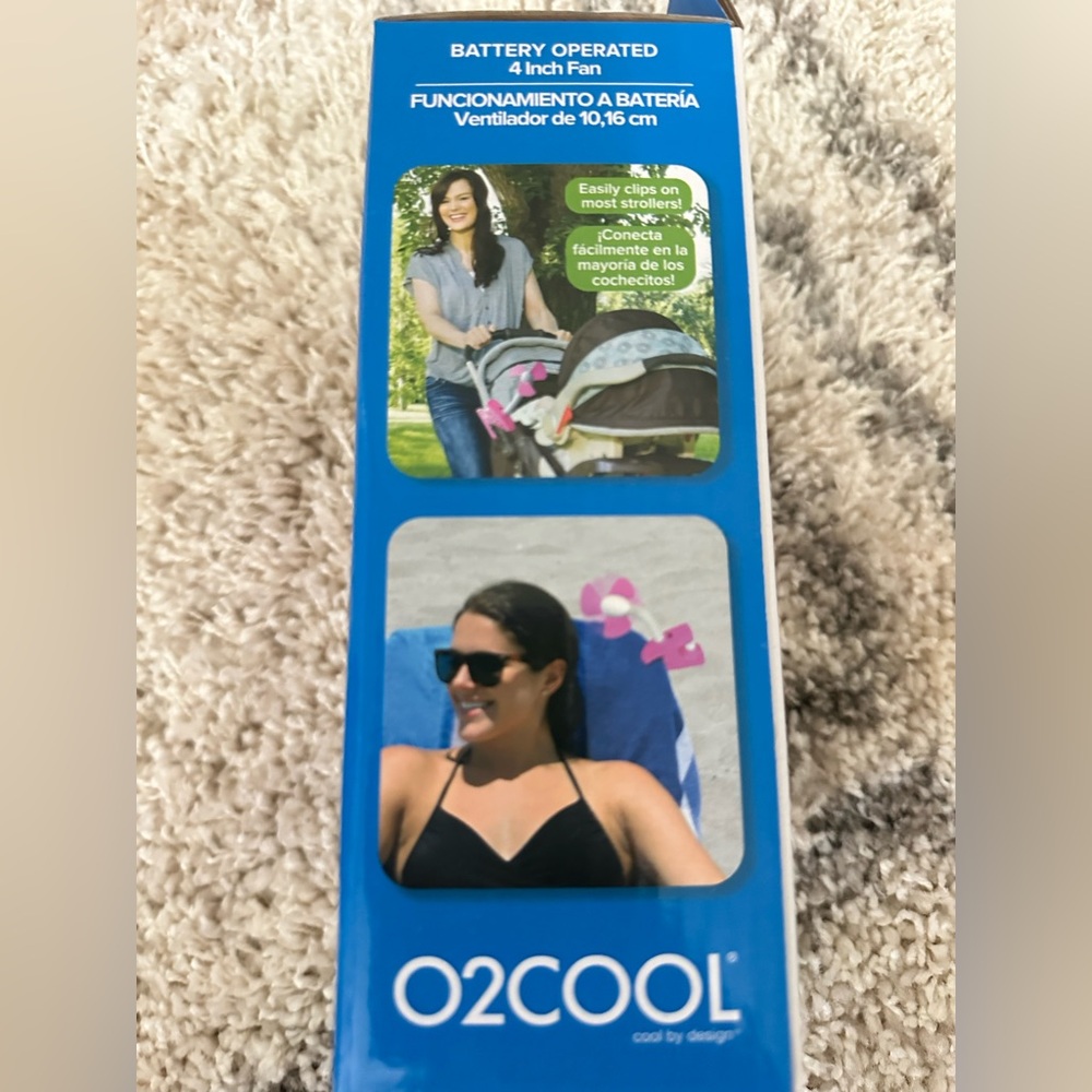 O2 Cool Battery Operated Portable Clip On Fan 
New In Box - Picture 2 of 4